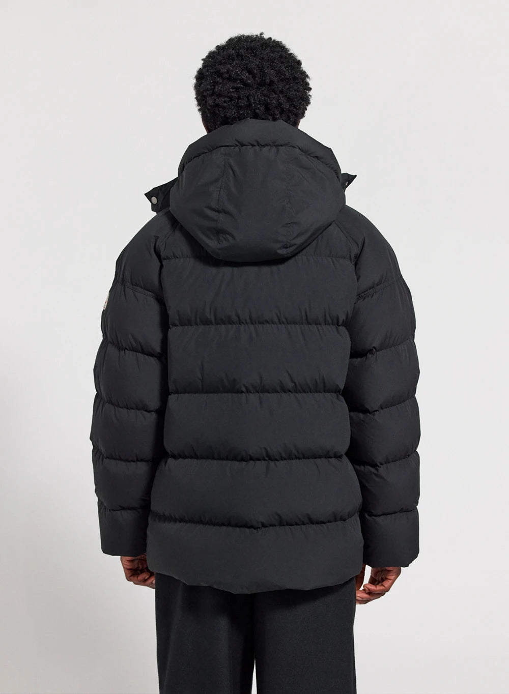 Winter-Daunenjacke für Herren aus Naturdaunen Pyrenex Voyager schwarz-4