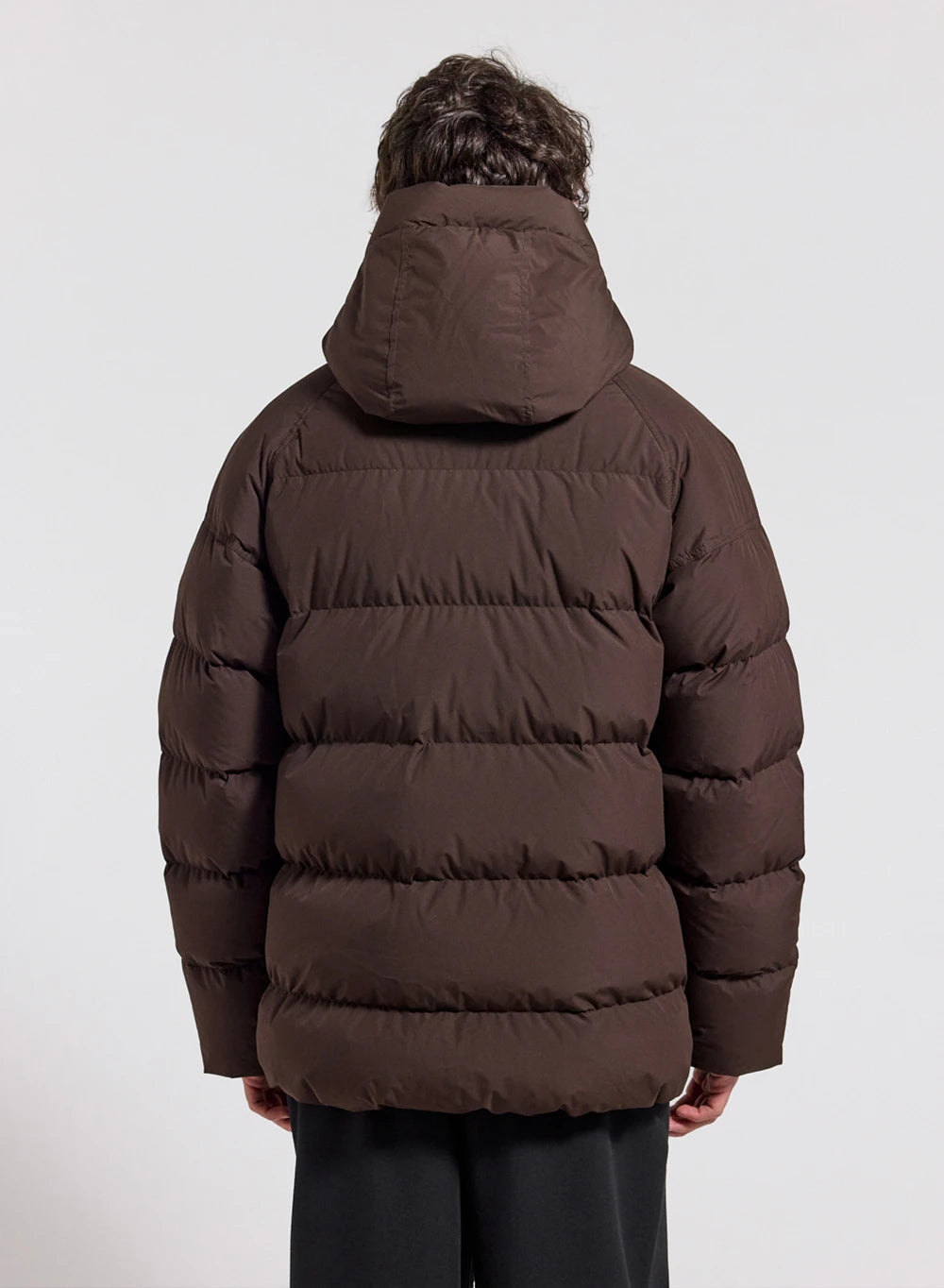Doudoune hiver homme en duvet naturel Pyrenex Voyager marron foncé