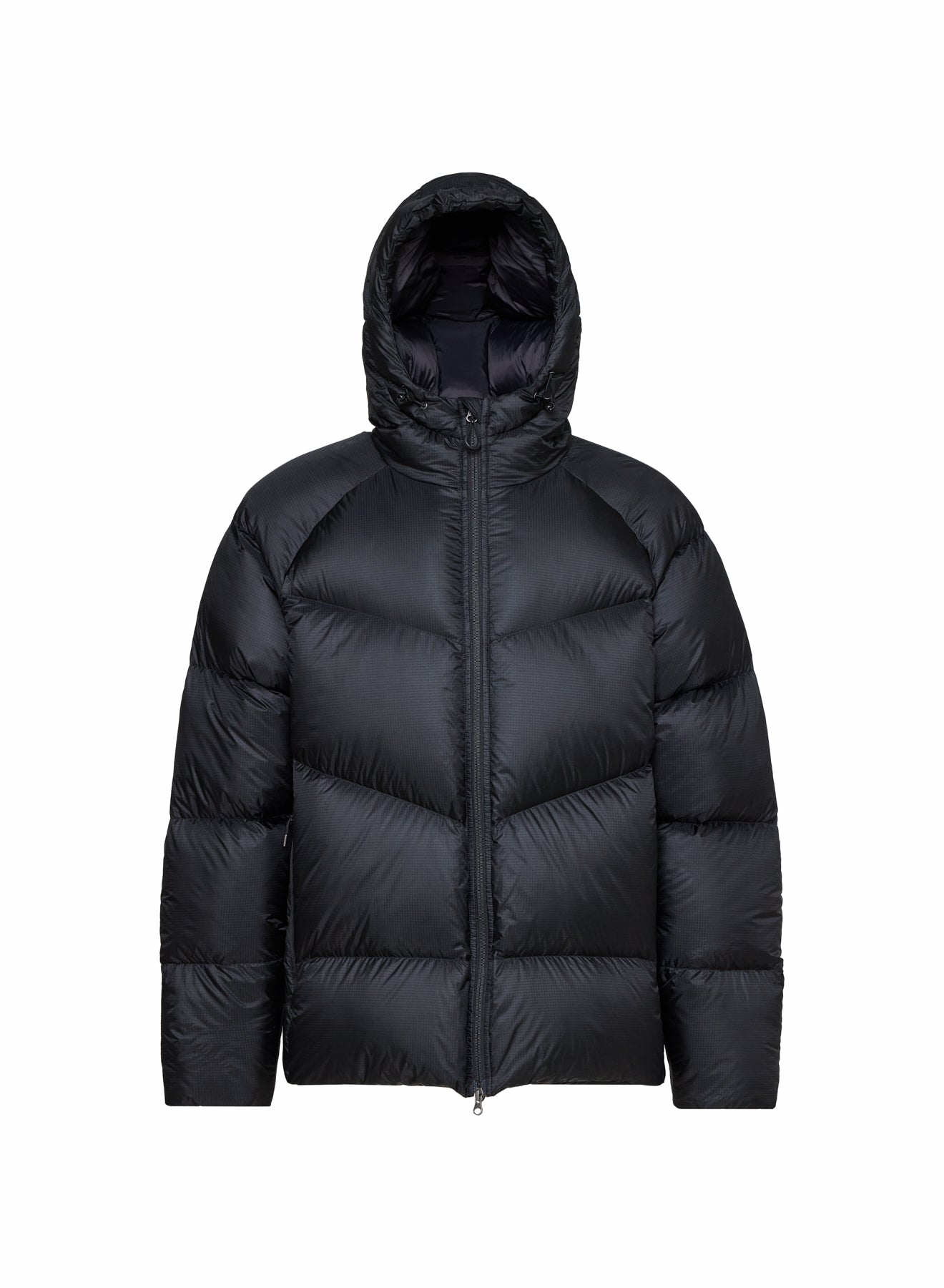 Doudoune hiver à capuche pour homme Pyrenex Helium noire-6