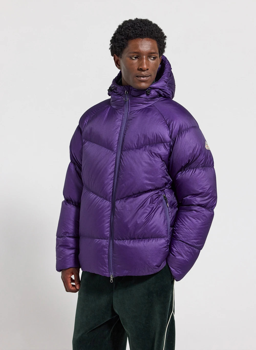Doudoune chaude et légère pour homme Pyrenex Helium violette
