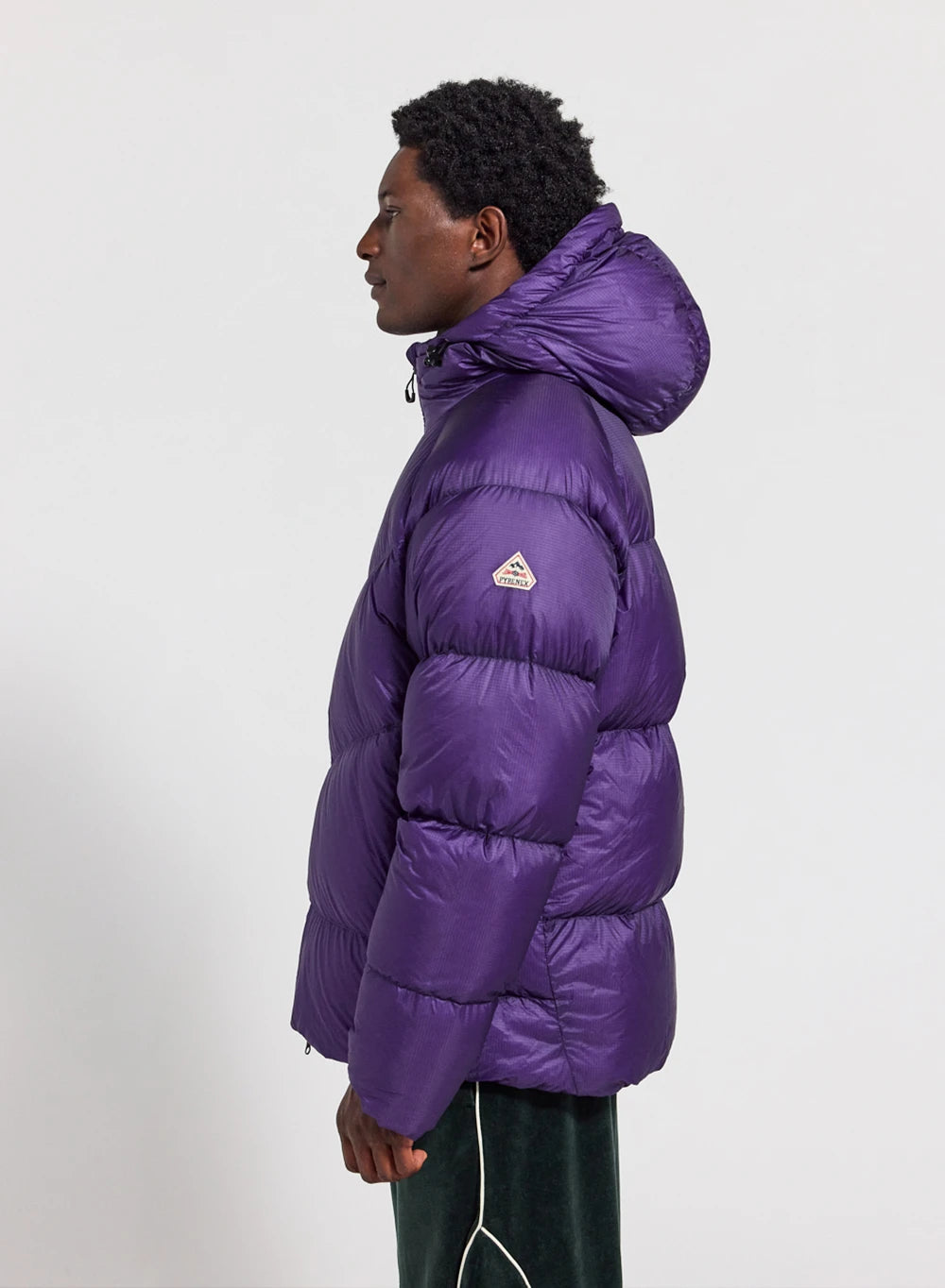 Doudoune chaude et légère pour homme Pyrenex Helium violette-3