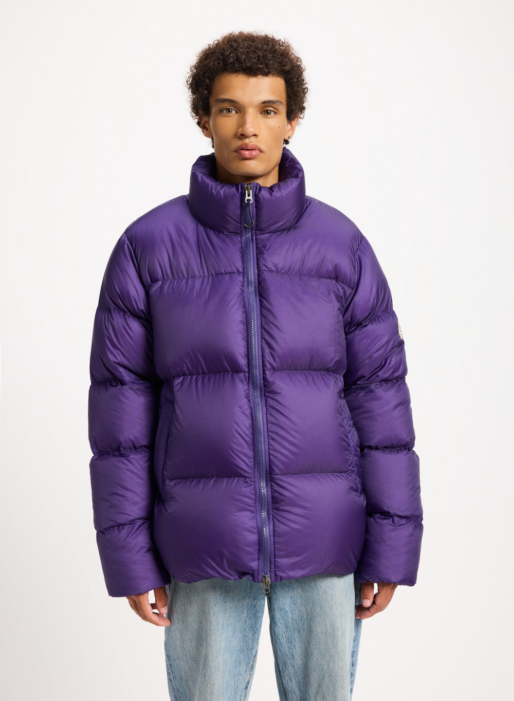 Doudoune unisexe Pyrenex Shift Ripstop violette-1