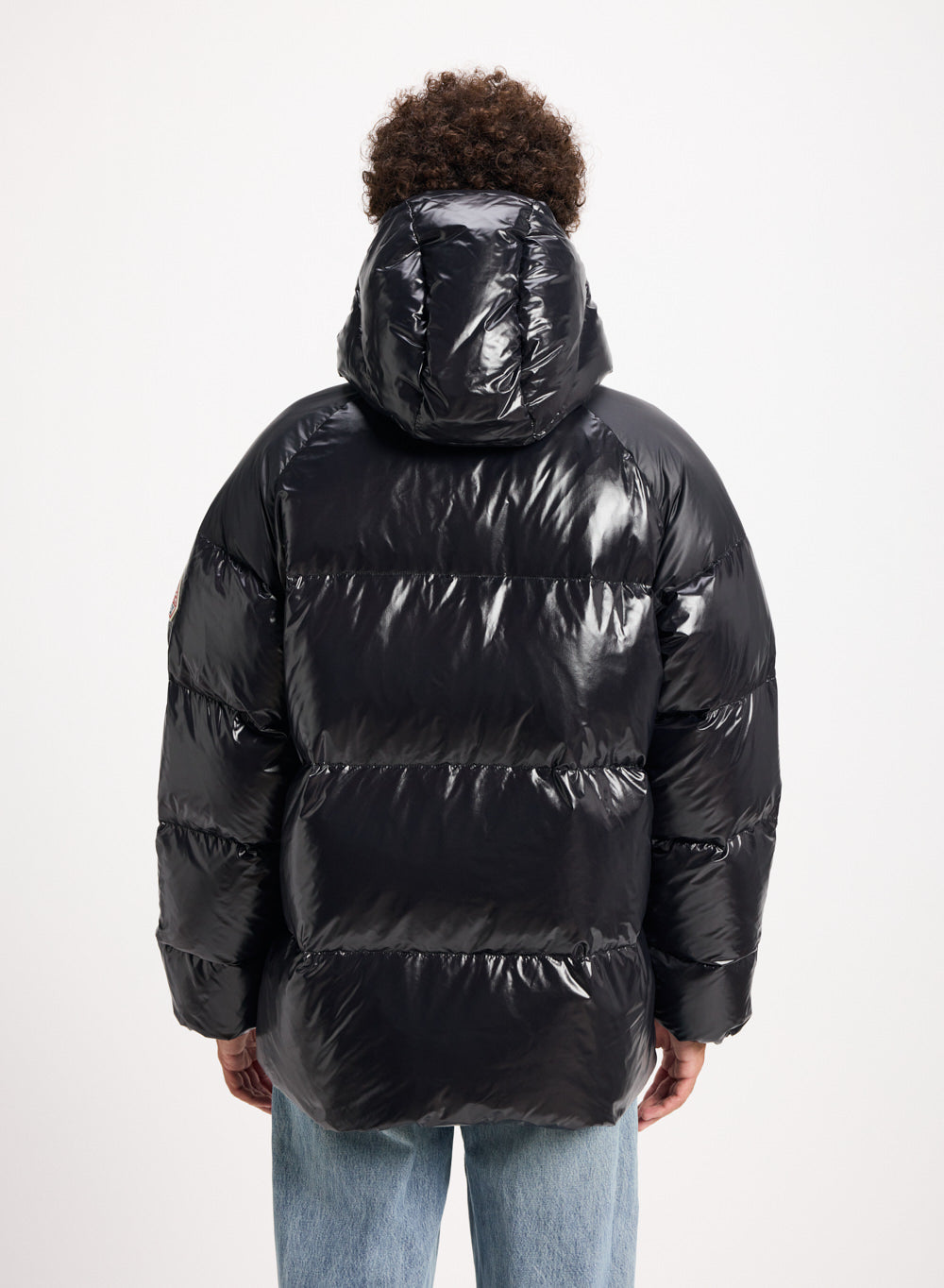 Unisex warm shiny down jacket Sten Pyrenex EN