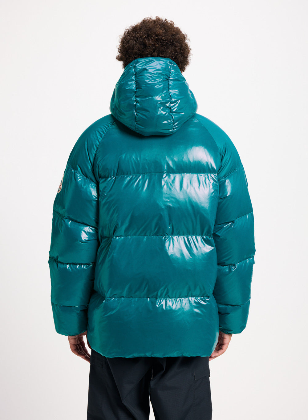 Doudoune homme à capuche Pyrenex Sten bleu turquoise