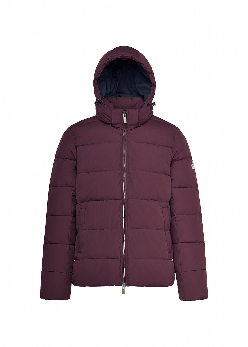 Doudoune à capuche amovible Pyrenex Spoutnic bordeaux-6