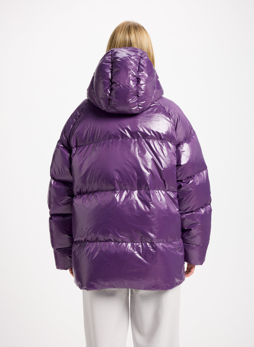 Doudoune femme à capuche Pyrenex Sten violette