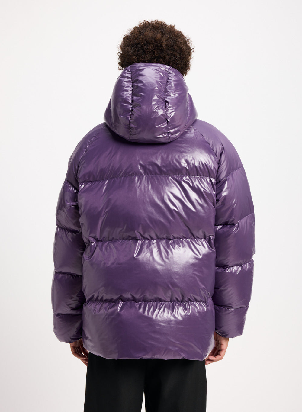 Doudoune homme à capuche Pyrenex Sten violette