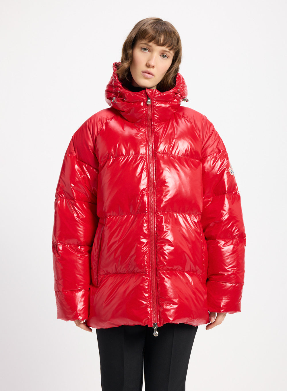 ジャケット・アウター STONE  Nylon Padded Jacket RED Stone Island Red Nylon Metal Hooded Down Jacket | Common Cultured