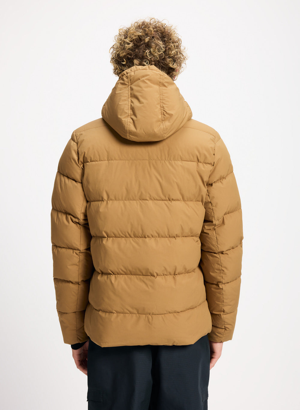 Daunenjacke mit abnehmbarer Kapuze Pyrenex Spoutnic kupfer-5