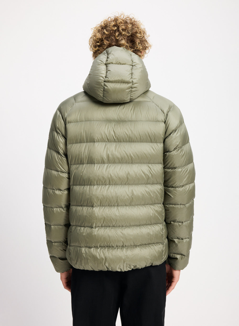 Pyrenex Arial Herren-Daunenjacke mit Kapuze Hellkhaki-4