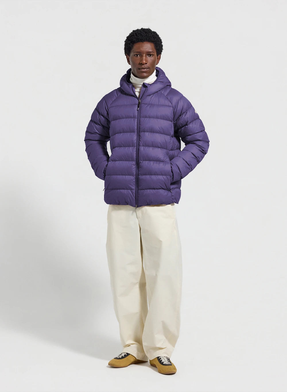 Daunenjacke mit Kapuze Herren Pyrenex Arial Violett