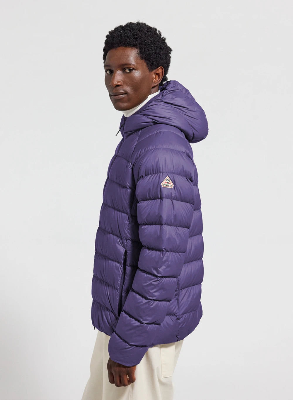 Daunenjacke mit Kapuze Herren Pyrenex Arial Violett