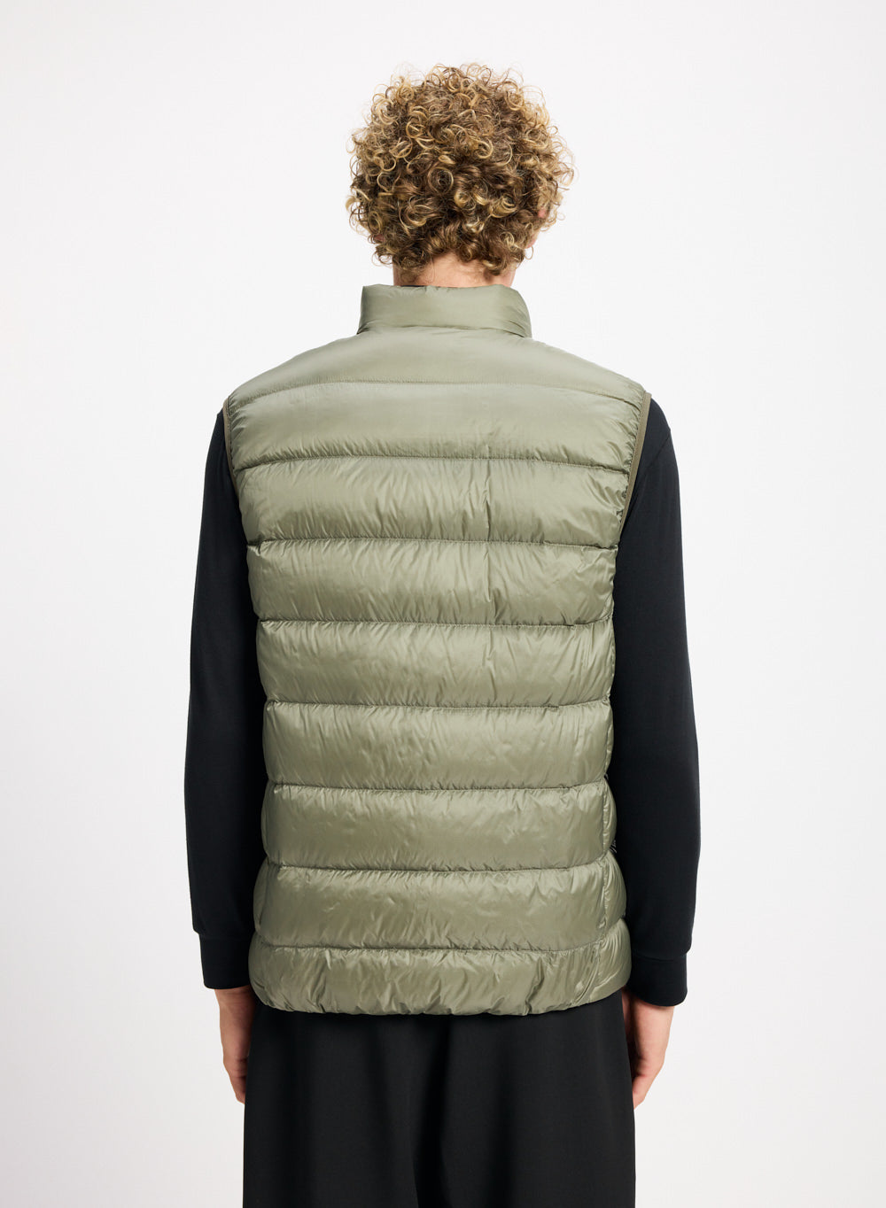 Pyrenex Arial Herren ärmellose Daunenjacke khaki
-3