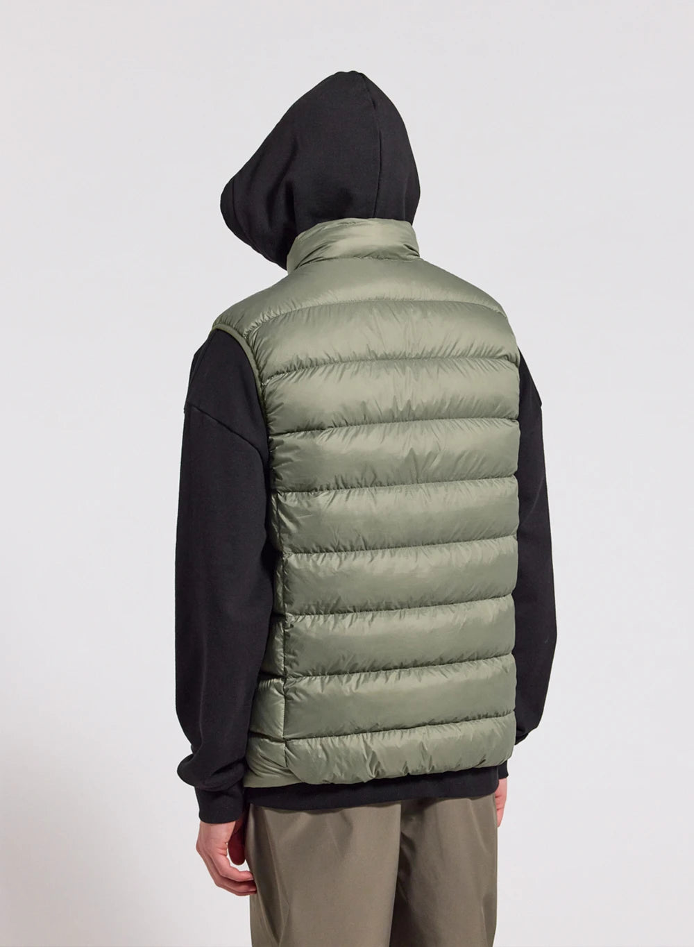 Doudoune sans-manches homme Pyrenex Arial khaki clair