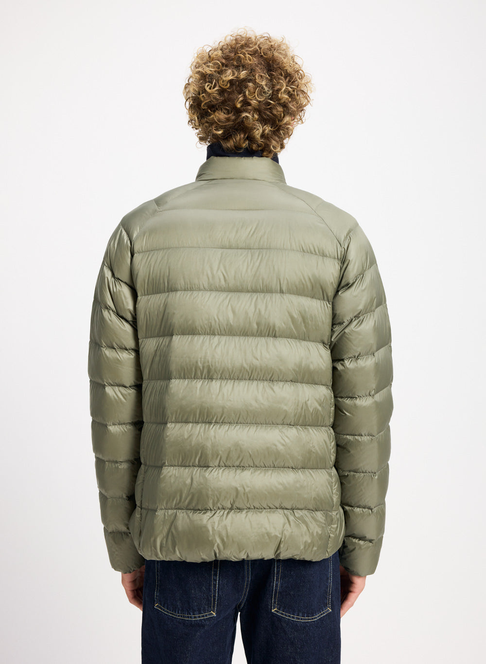 Men's Pyrenex Arial lightweight packable down jacket khaki-4