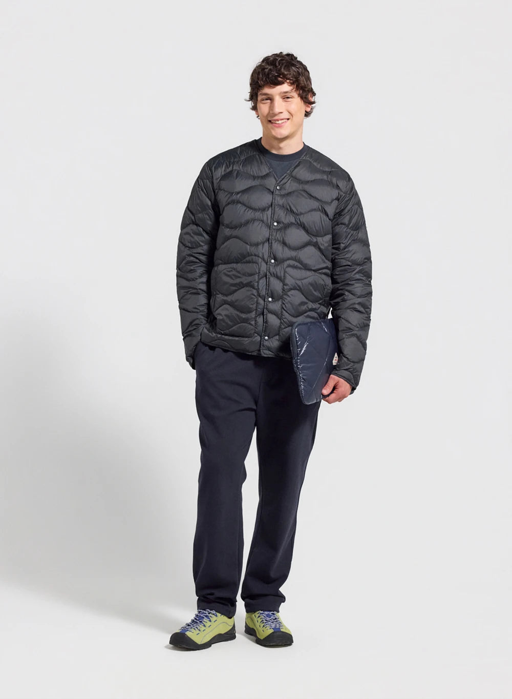 Extraleichte Herren-Daunenjacke Pyrenex Handy Schwarz