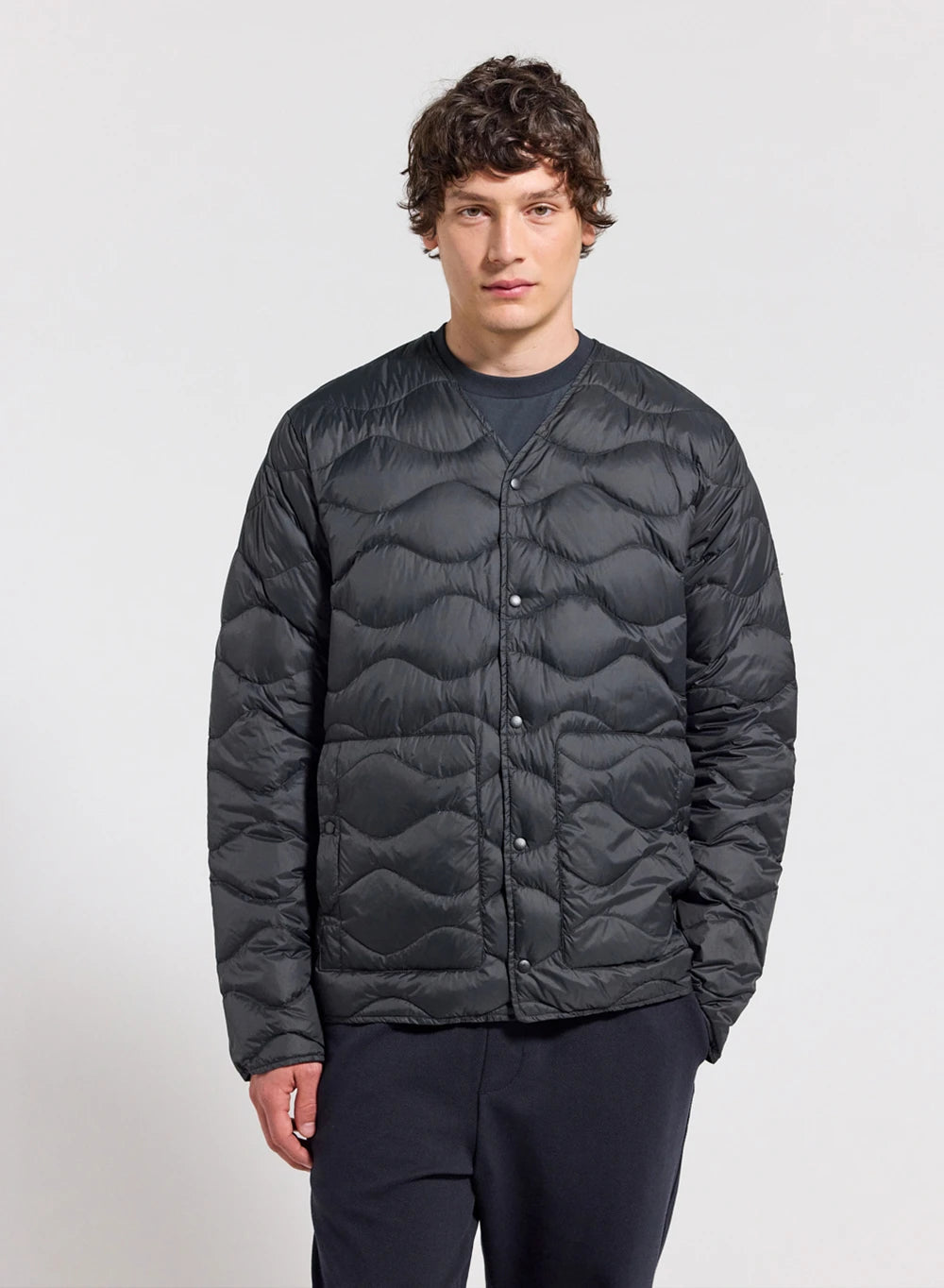 Extraleichte Herren-Daunenjacke Pyrenex Handy Schwarz