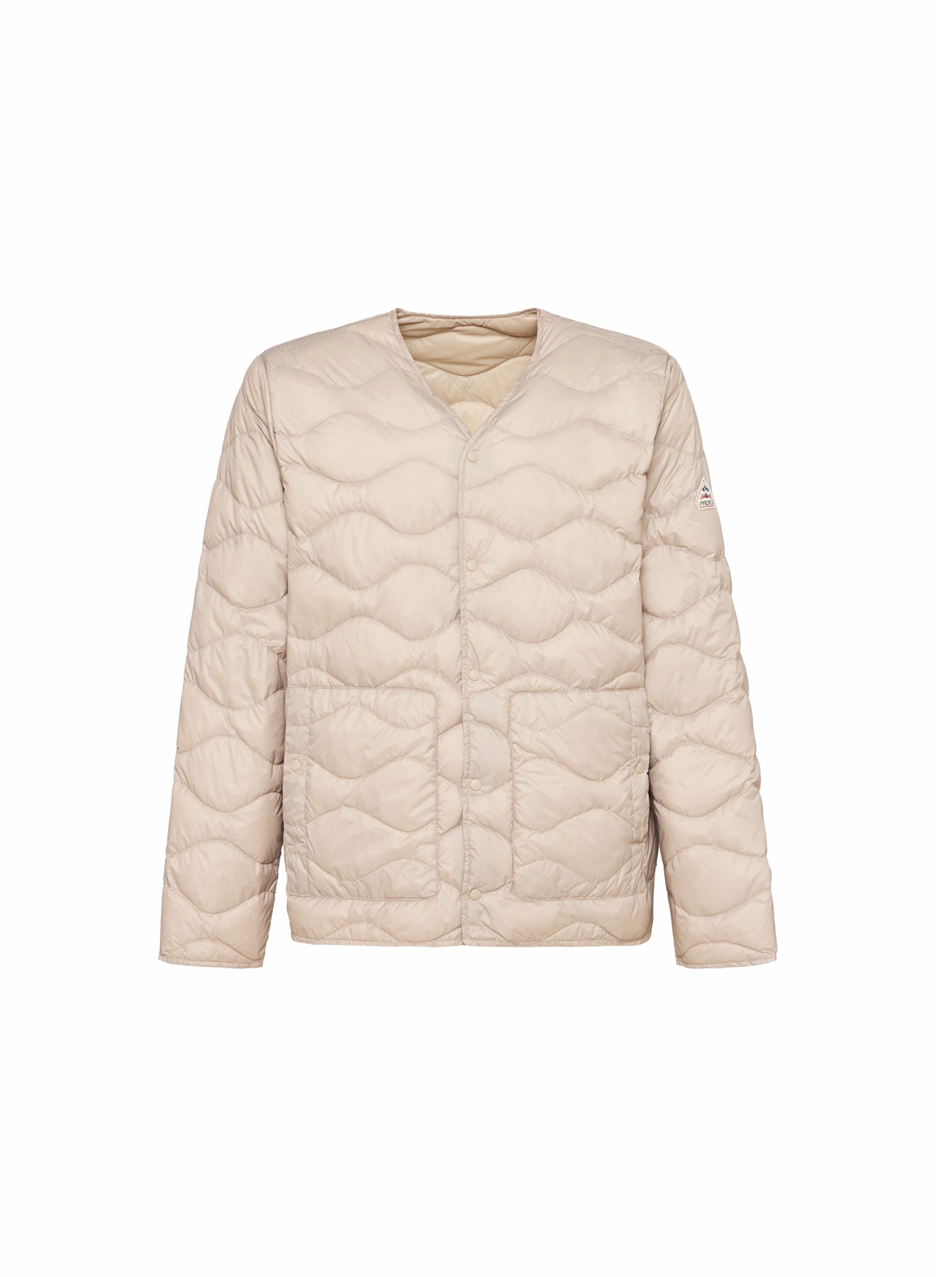 Ultraleichte Herren-Daunenjacke Pyrenex Handy hellbeige