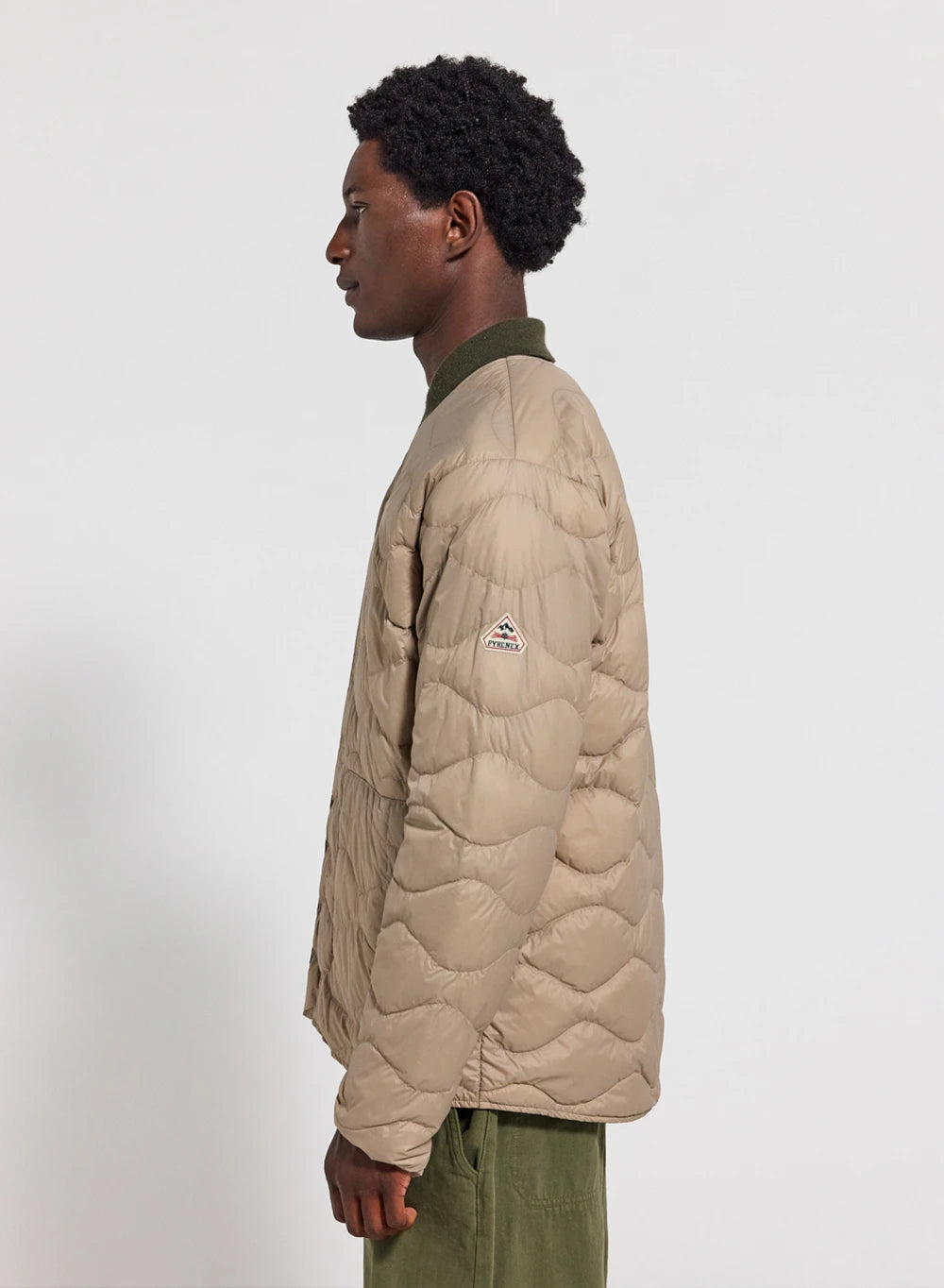 Ultraleichte Herren-Daunenjacke Pyrenex Handy hellbeige