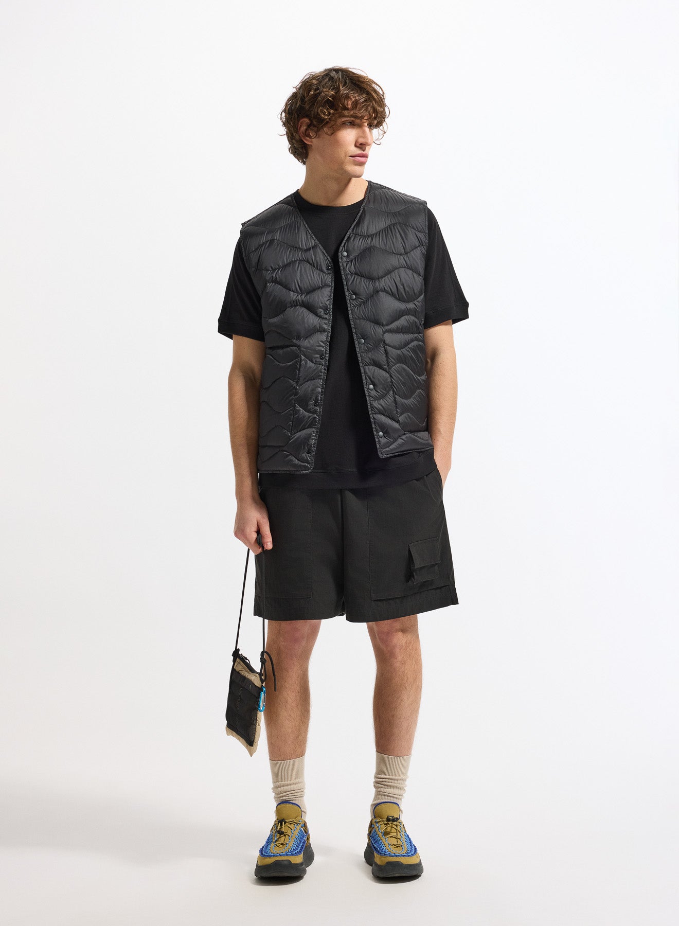 Doudoune ultra-légère homme sans manches Pyrenex Handy Vest noire