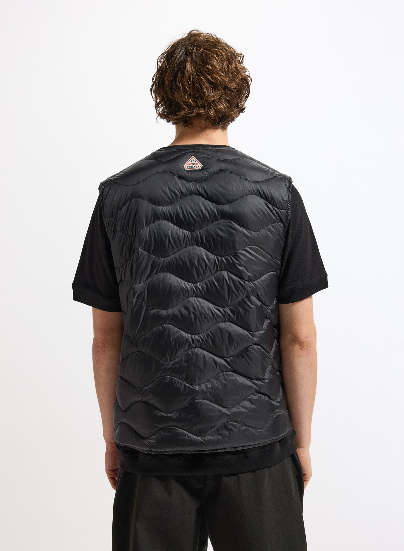 Doudoune ultra-légère homme sans manches Pyrenex Handy Vest noire