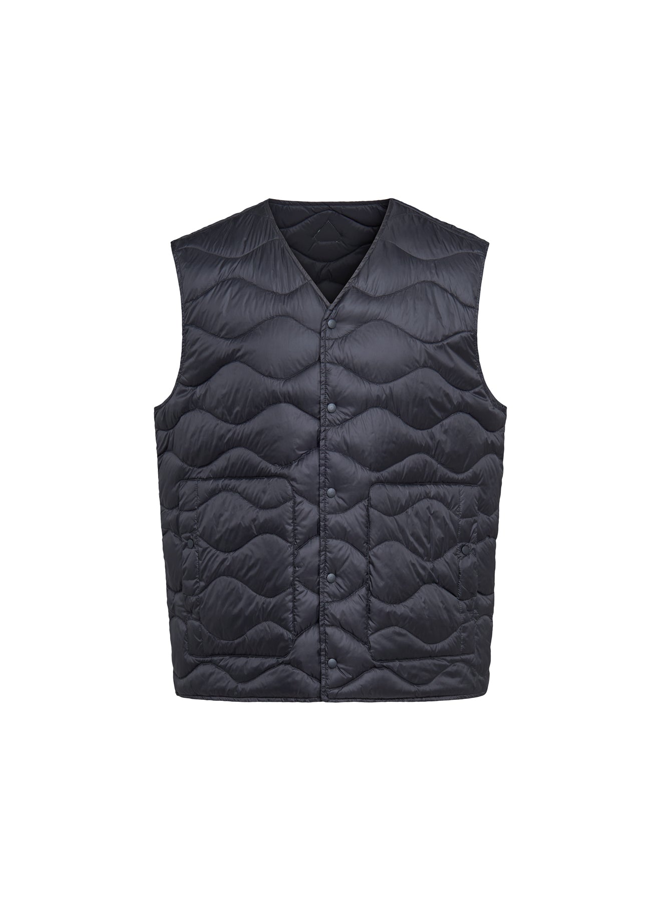 Doudoune ultra-légère homme sans manches Pyrenex Handy Vest noire-5