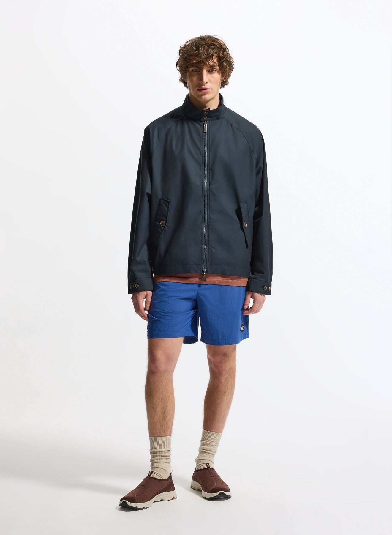 Veste de mi-saison pour homme Pyrenex League bleu foncé