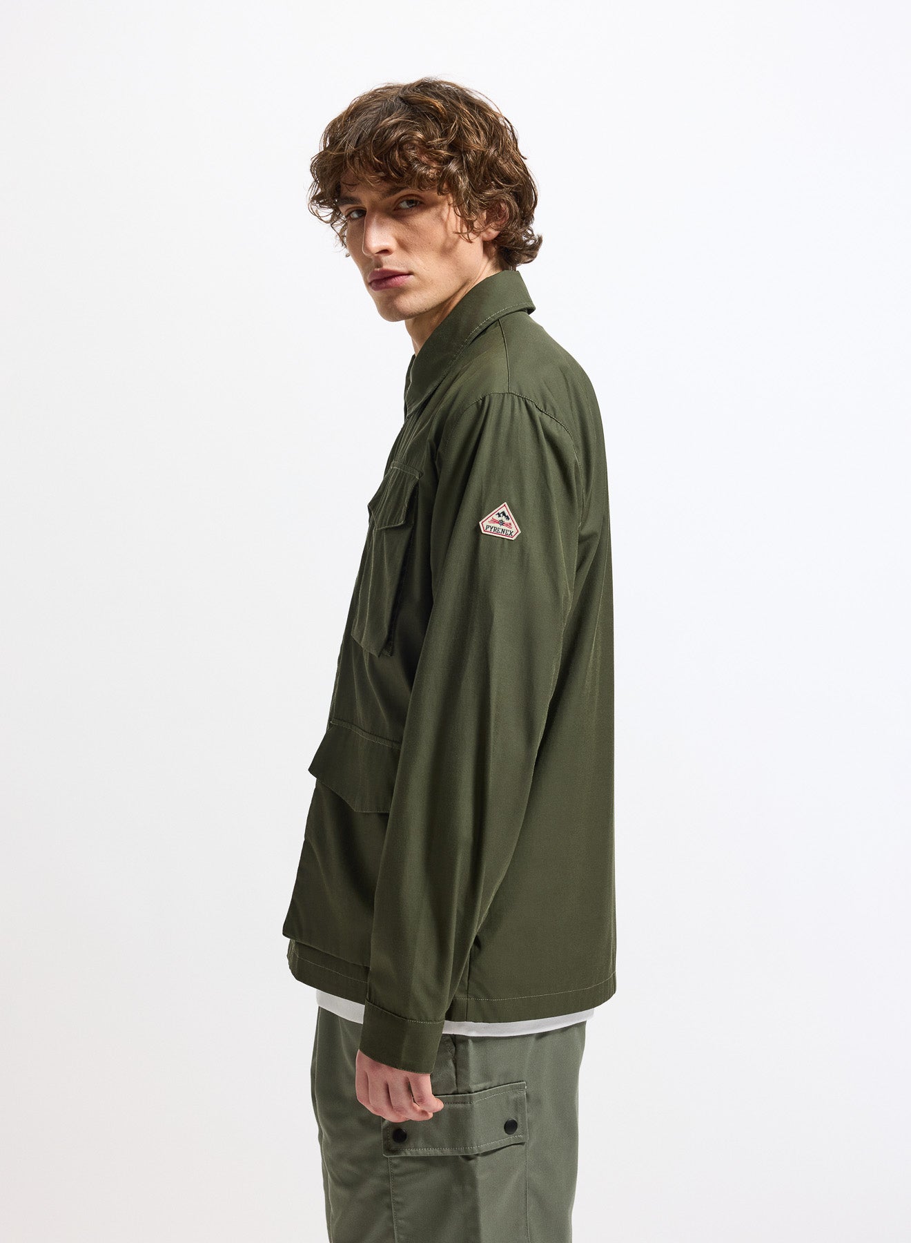 Veste légère homme Pyrenex Field kaki foncé