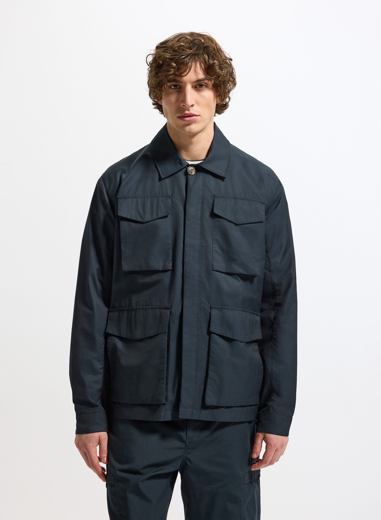 Pyrenex Field Men's Navy Blue Lightweight Jacket-1