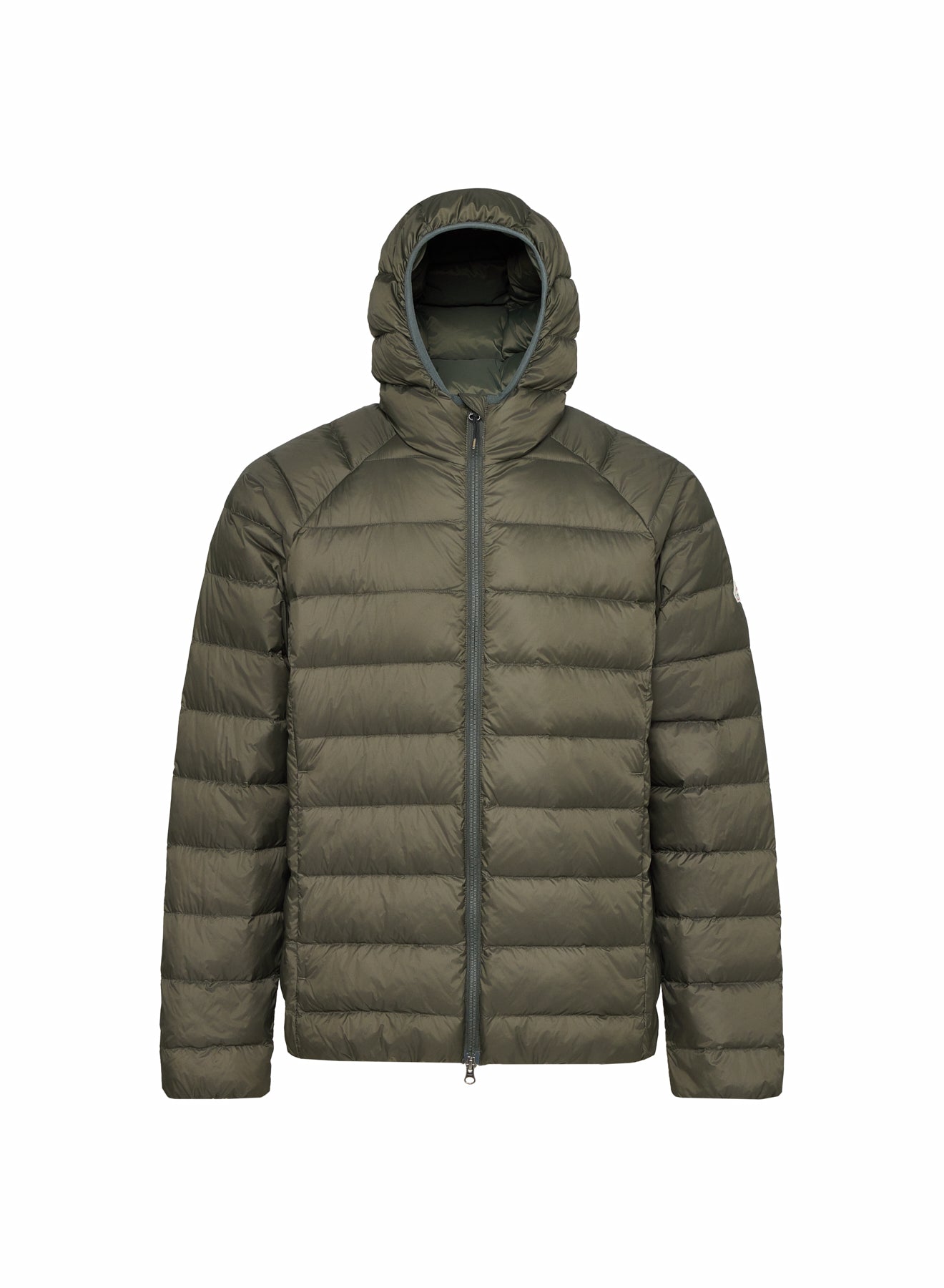 Ultra light hooded jacket Pyrenex Guzet khaki green-5