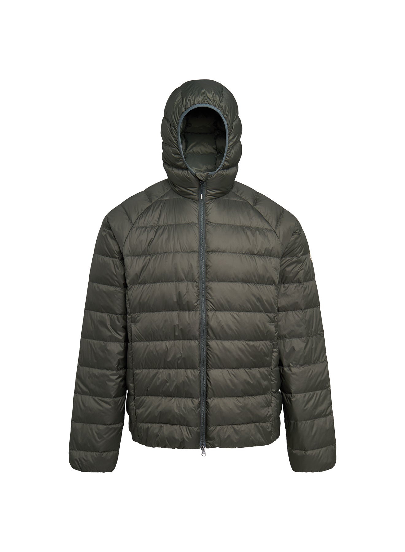 Doudoune légère à capuche Pyrenex Guzet verte kaki-6
