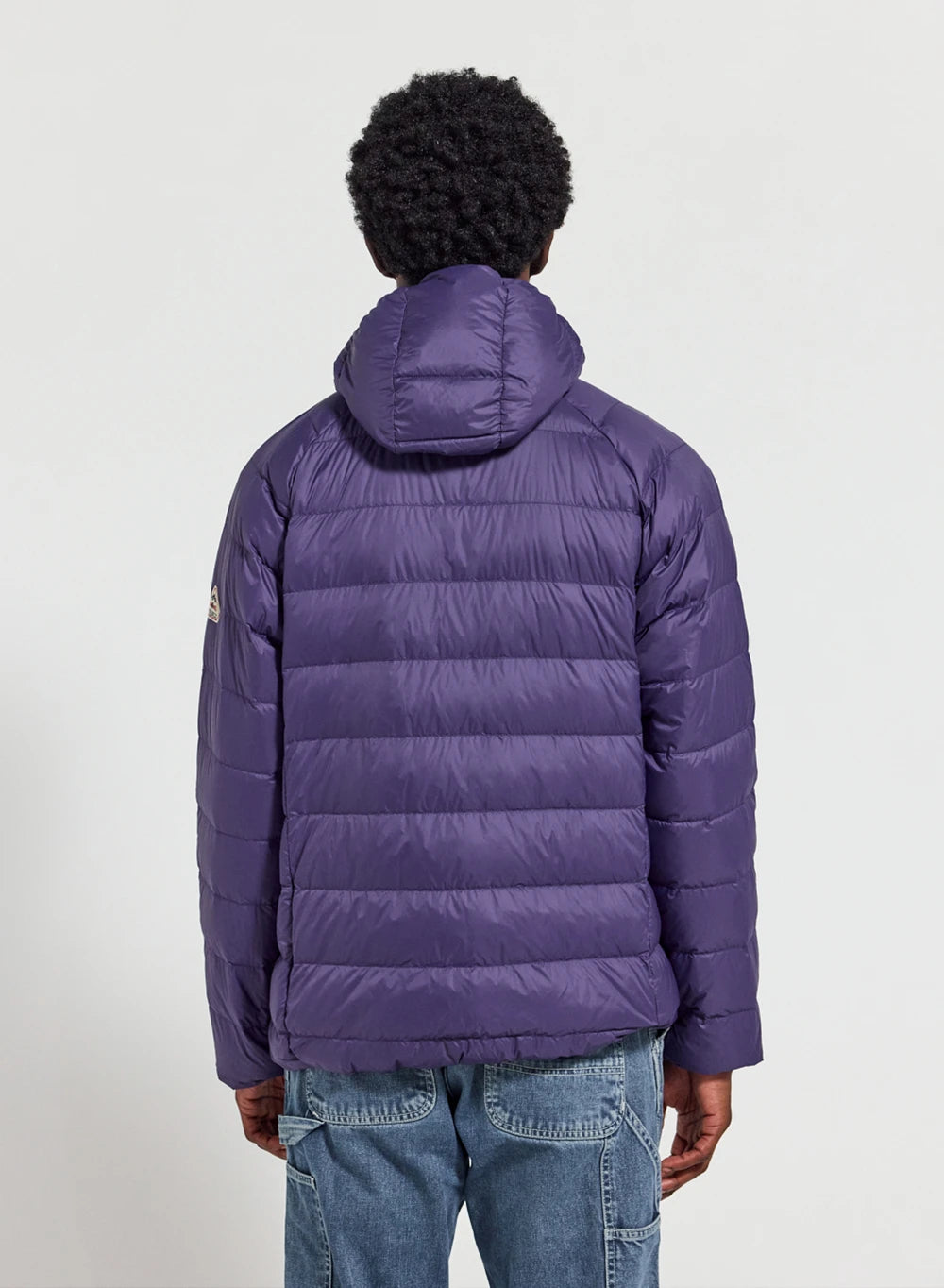 Ultraleichte Daunenjacke mit Kapuze Pyrenex Guzet violett
