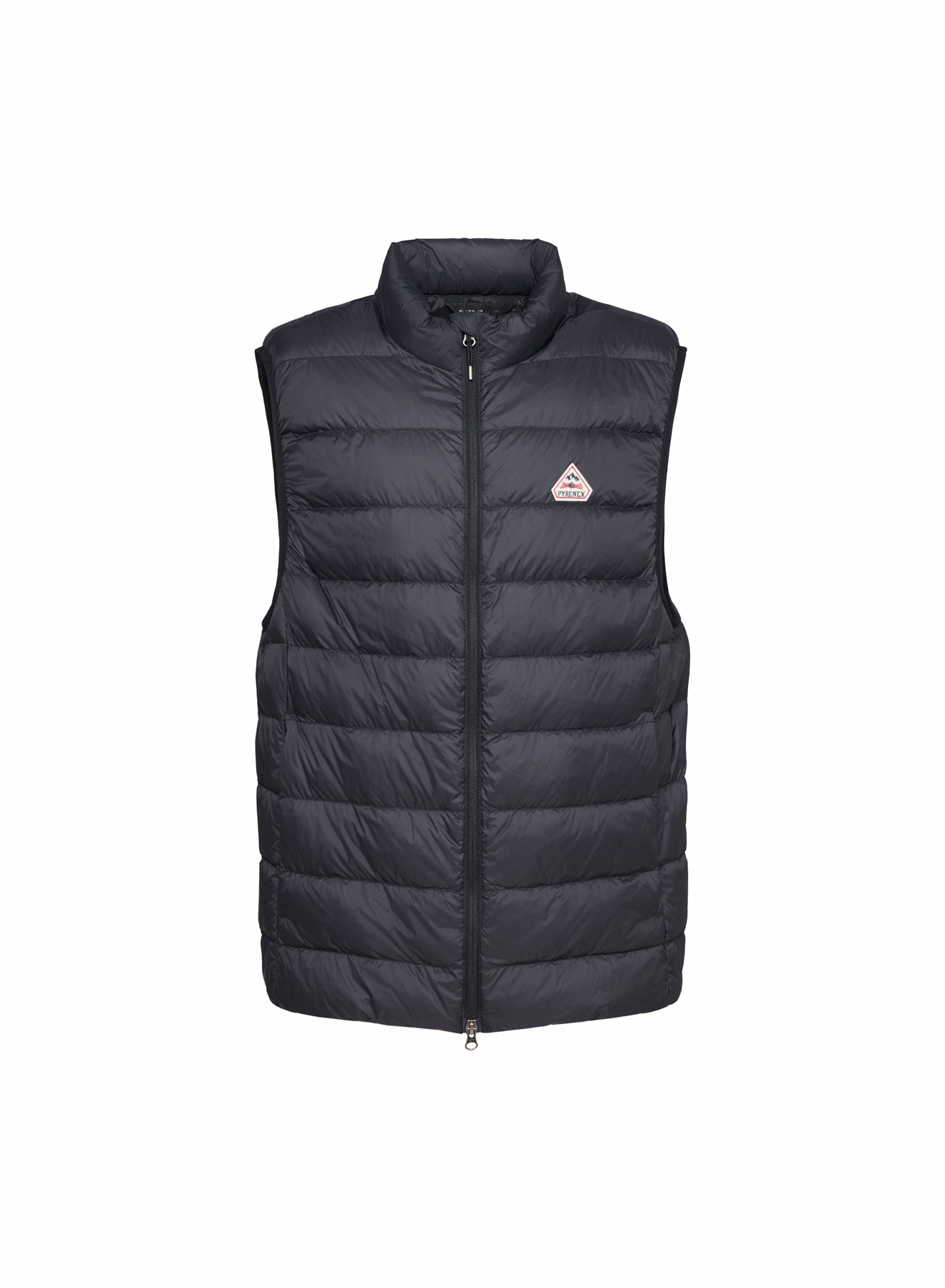 Ultraleichte ärmellose Daunenjacke Pyrenex Guzet in Schwarz