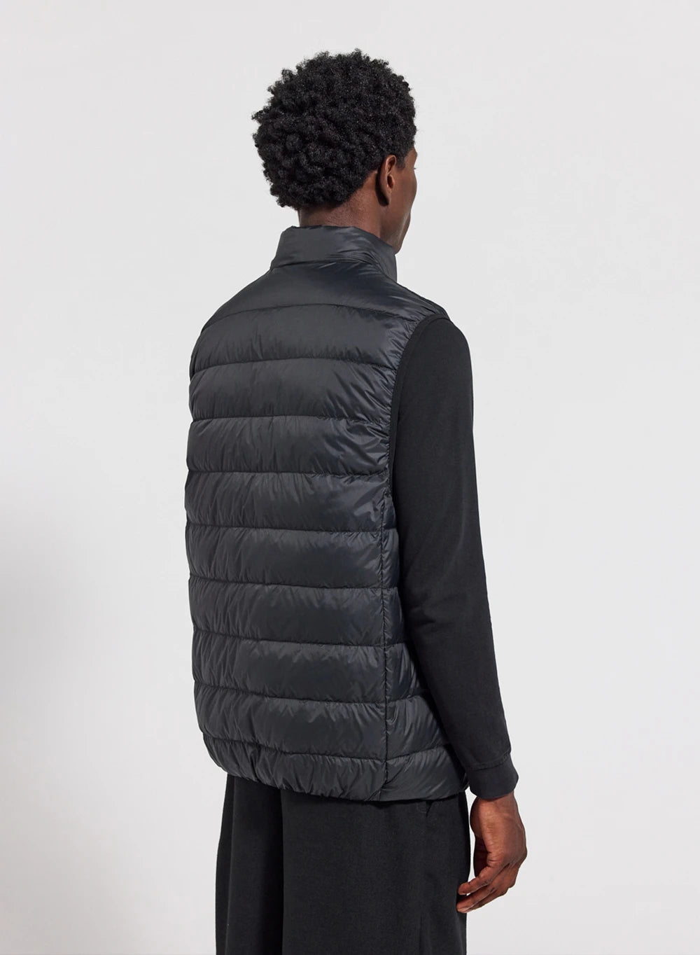 Ultraleichte ärmellose Daunenjacke Pyrenex Guzet Schwarz-3