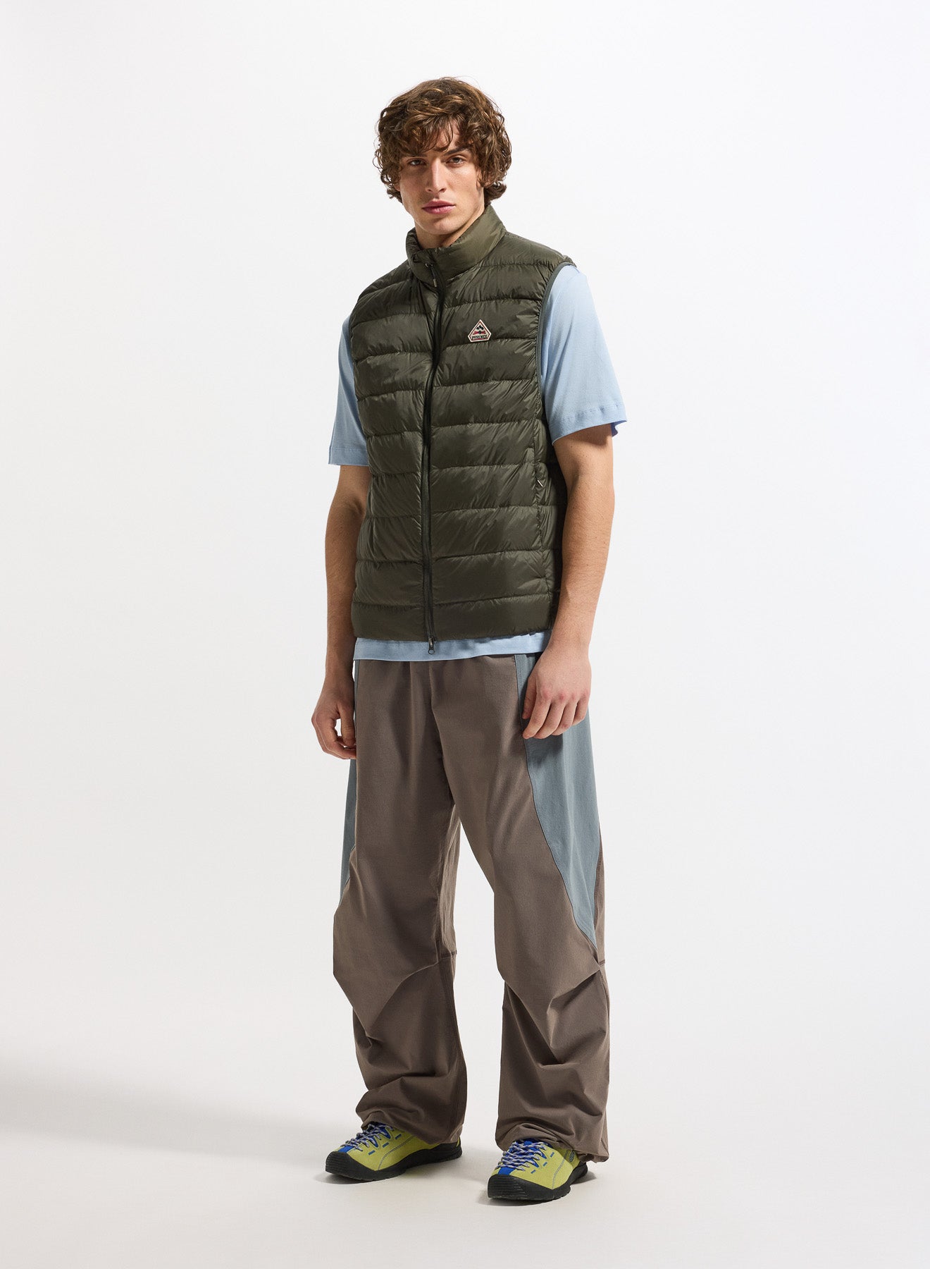 Doudoune légère sans manches Pyrenex Guzet kaki foncé-2