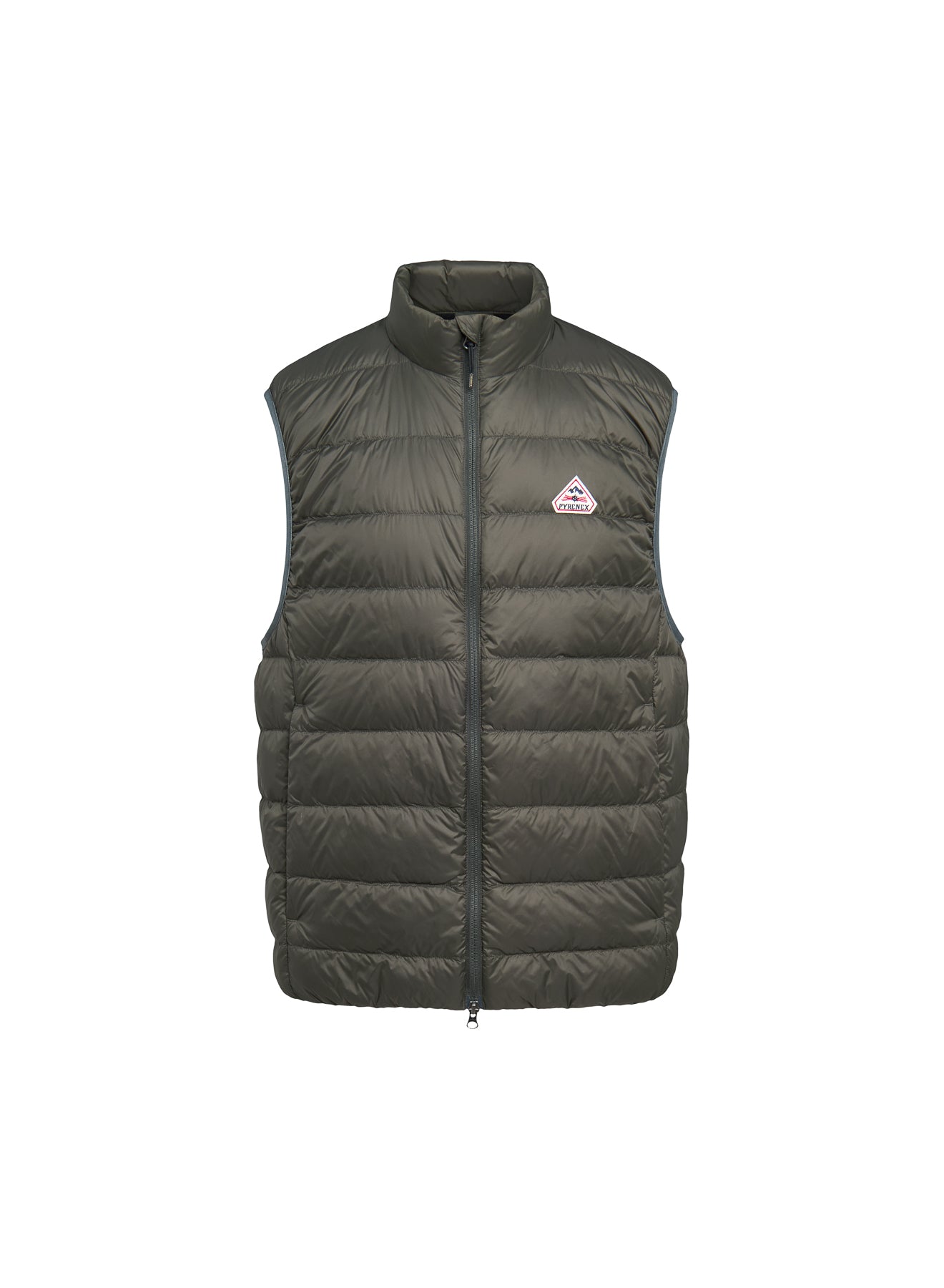 Doudoune légère sans manches Pyrenex Guzet kaki foncé-4