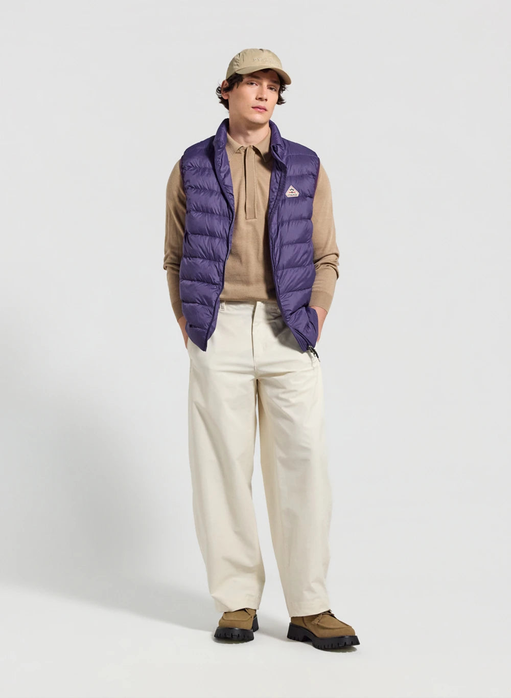 Ultraleichte ärmellose Steppjacke Pyrenex Guzet violett-3
