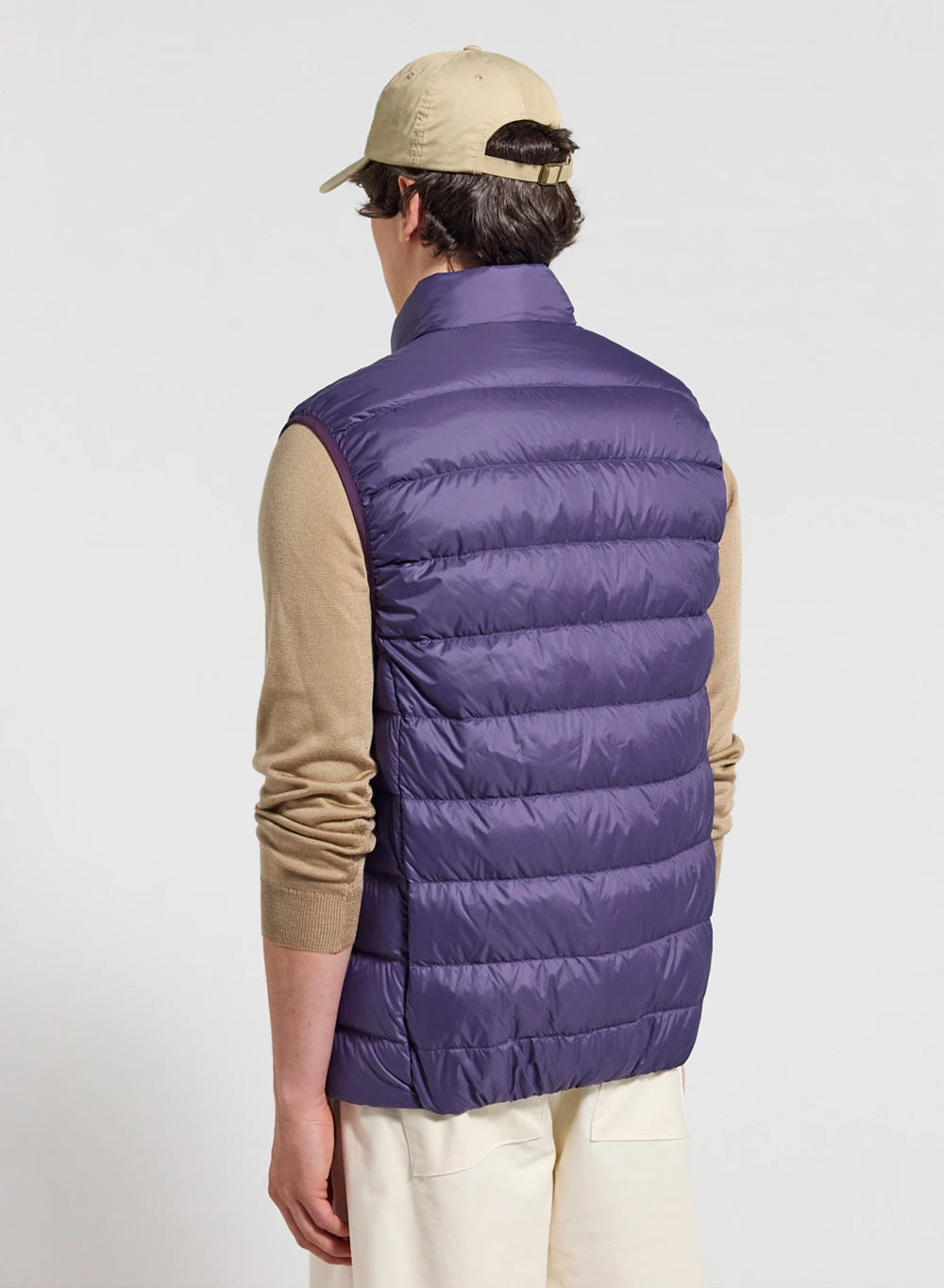 Ultraleichte ärmellose Steppjacke Pyrenex Guzet violett-4