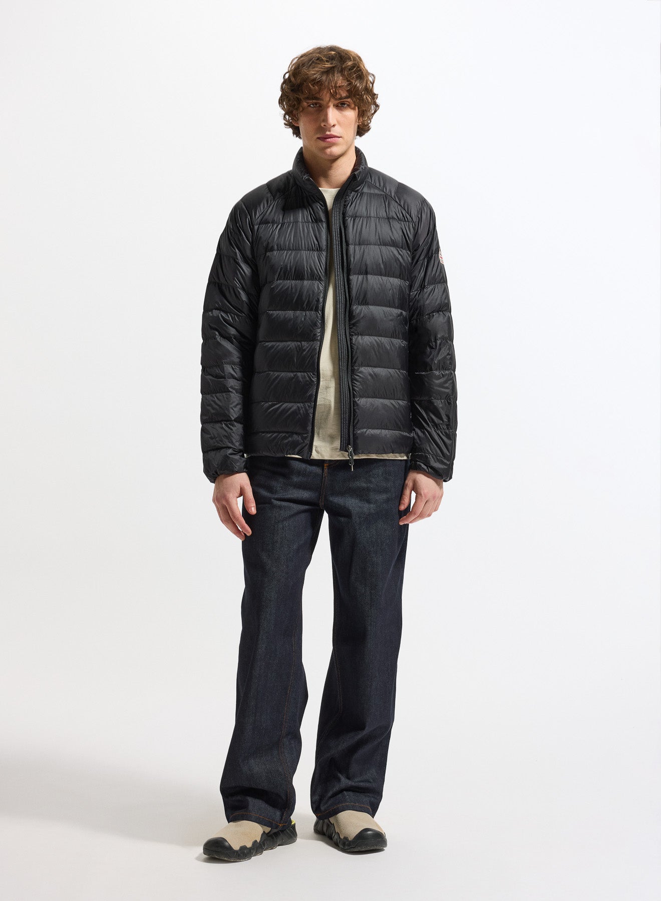 Doudoune légère en duvet Pyrenex Guzet SC noire