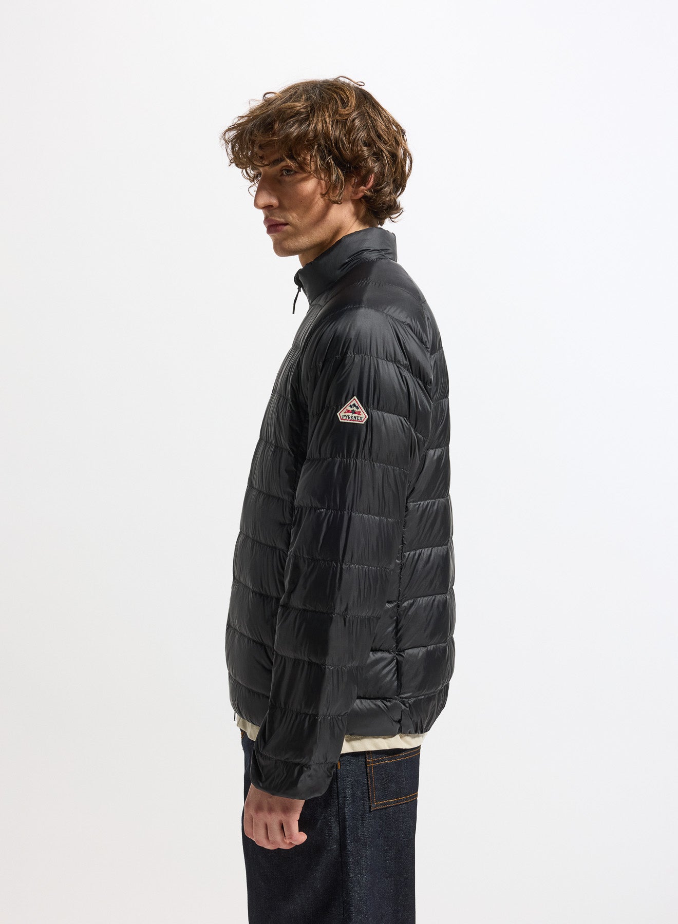 Doudoune légère en duvet Pyrenex Guzet SC noire