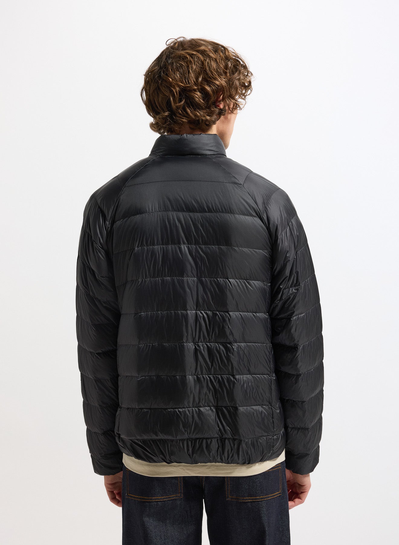 Doudoune légère en duvet Pyrenex Guzet SC noire-4