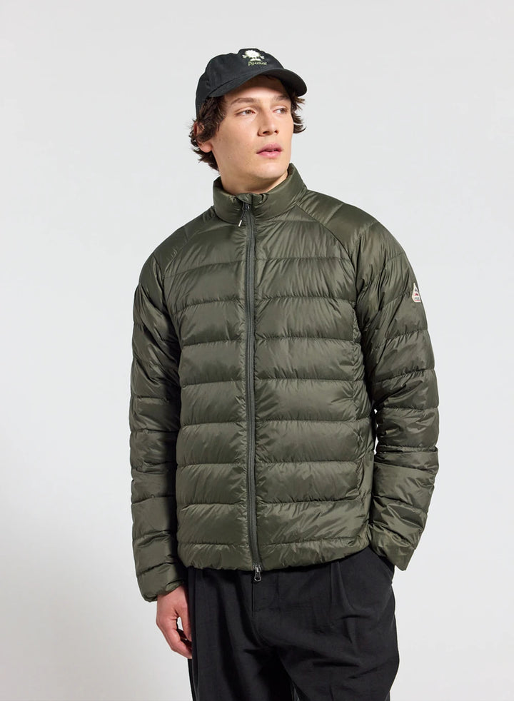 Men's khaki down jacket – Pyrenex Men's khaki down jacket – Pyrenex