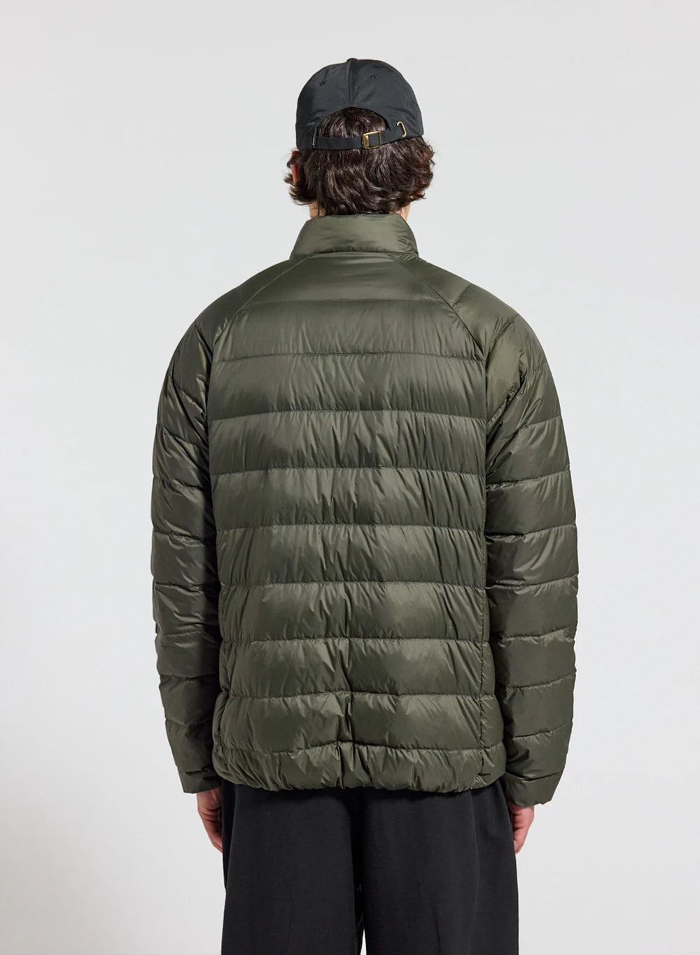Ultra light Pyrenex Guzet SC down jacket in khaki green-4