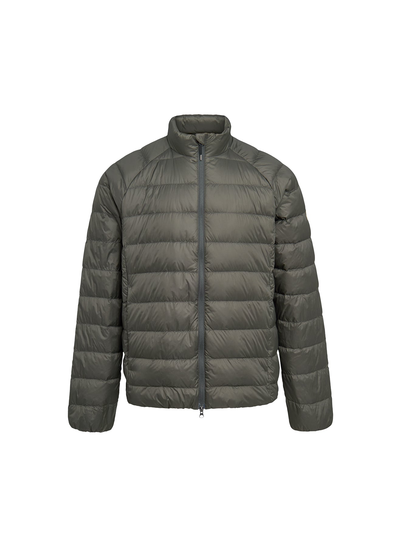Lightweight Pyrenex Guzet SC down jacket in khaki green-6