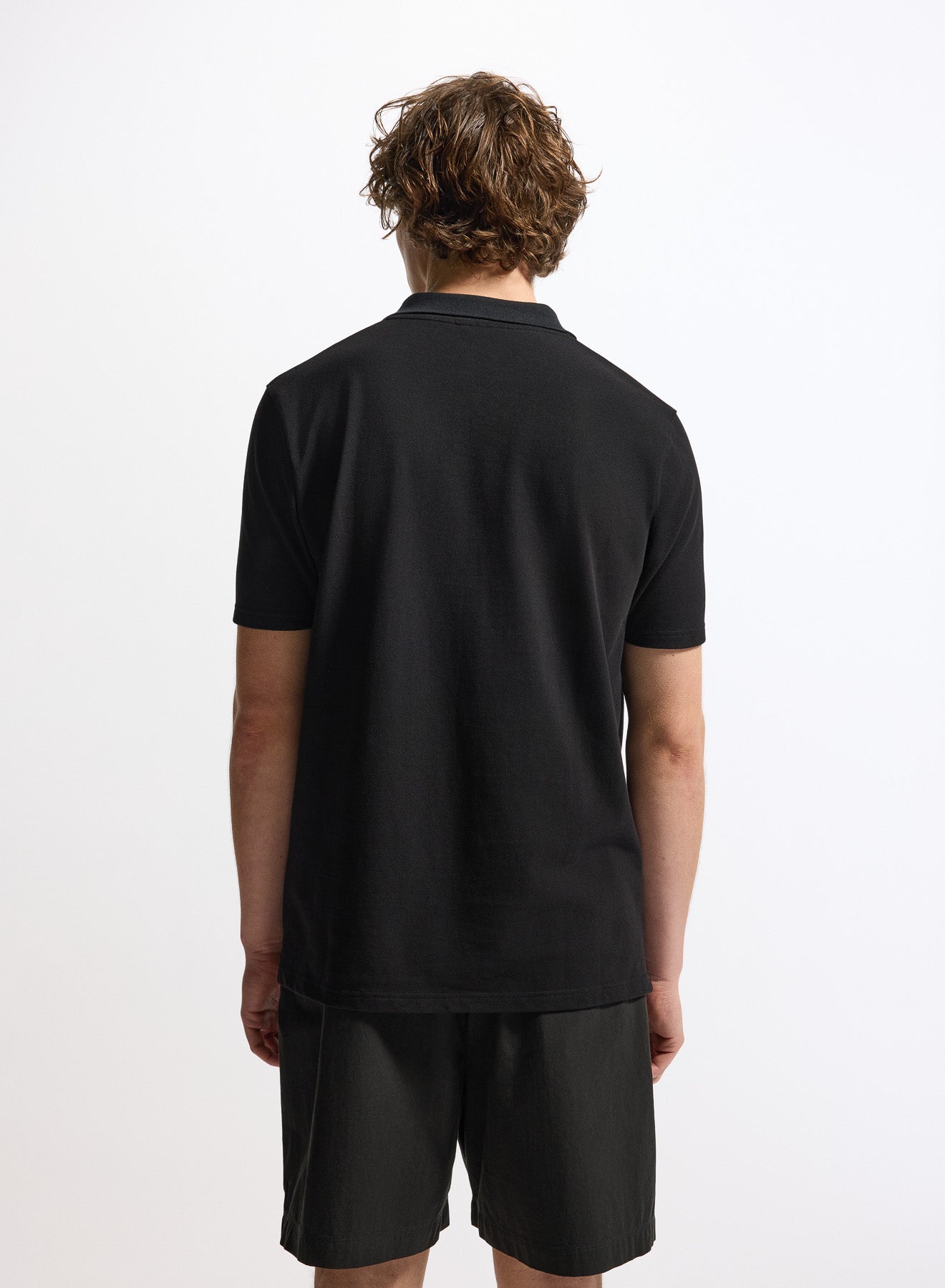 Pyrenex Cobalt black organic cotton polo shirt for men-4