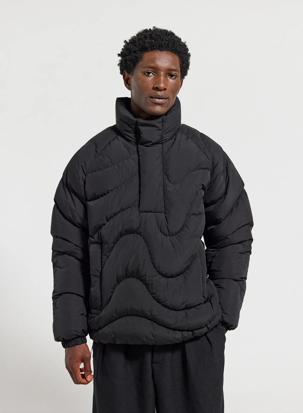 Pyrenex Cairns unisex black down jacket-1