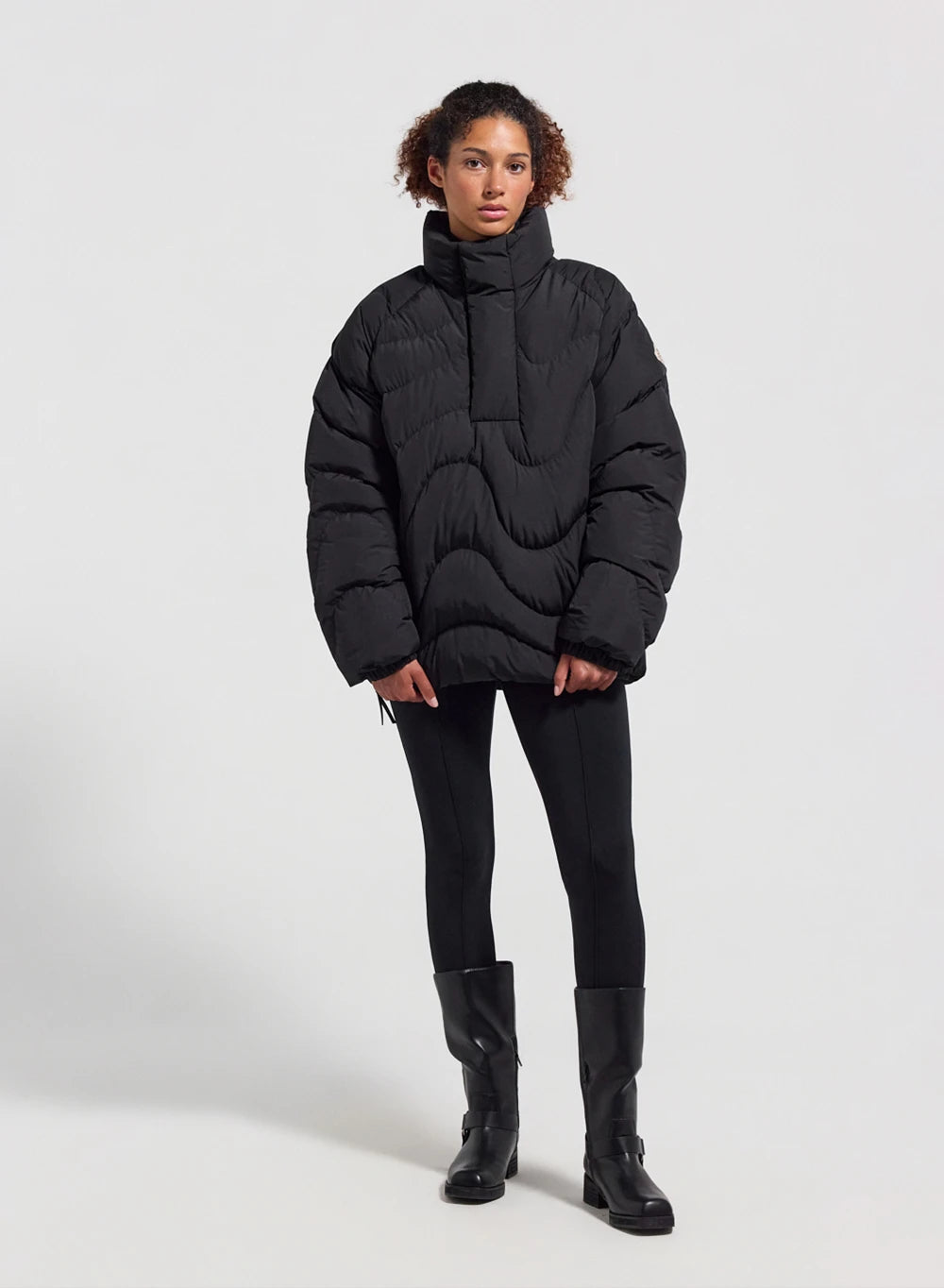 Pyrenex Cairns unisex black down jacket-4