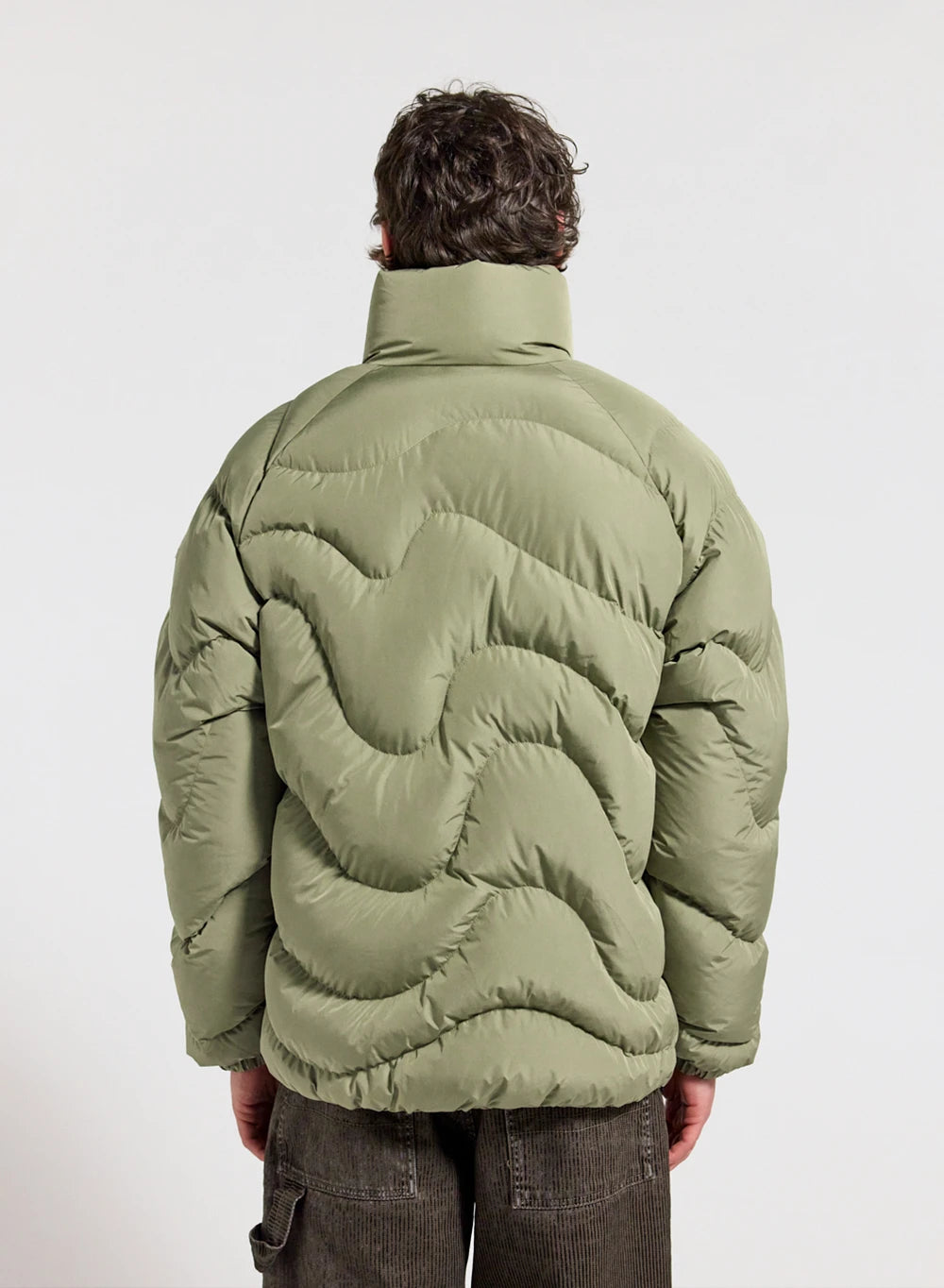 Pyrenex Cairns unisex light khaki down jacket-8