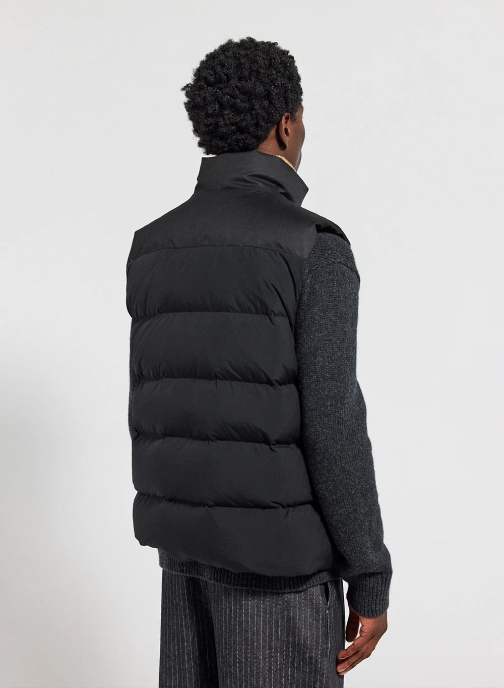 Ärmellose Daunenjacke Pyrenex Retro John Schwarz Herren