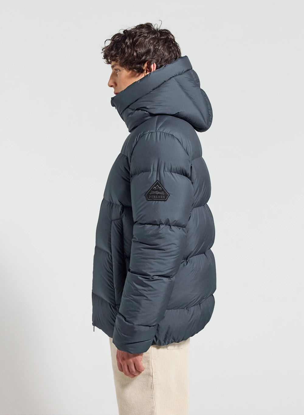 Made-in-France-Daunenjacke Pyrenex Barry Matt Dunkelblau